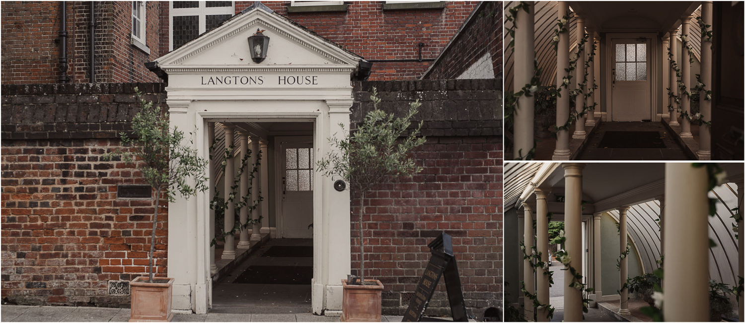 Langtons House Civil Wedding Ceremony