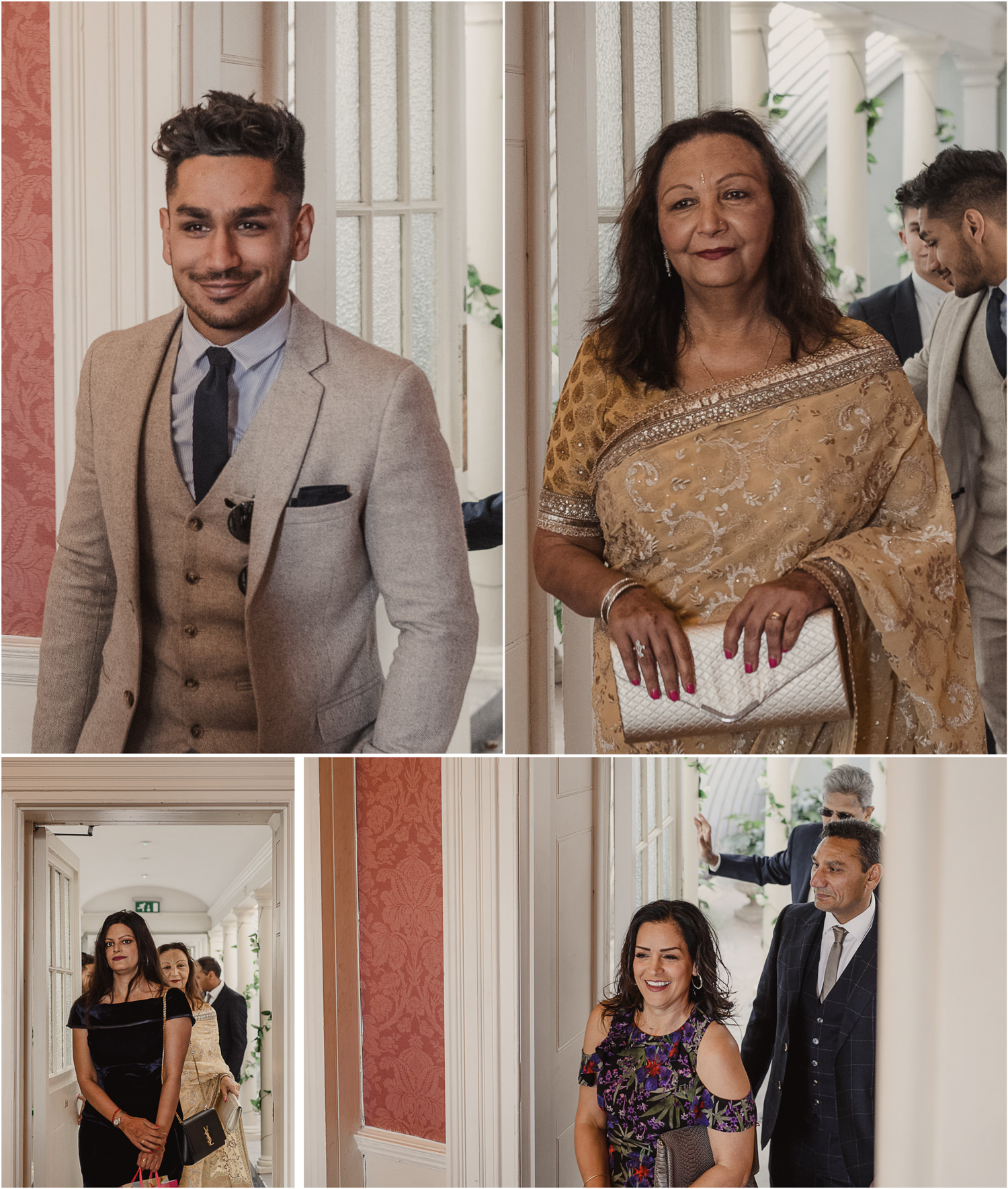 Langtons House bridal party