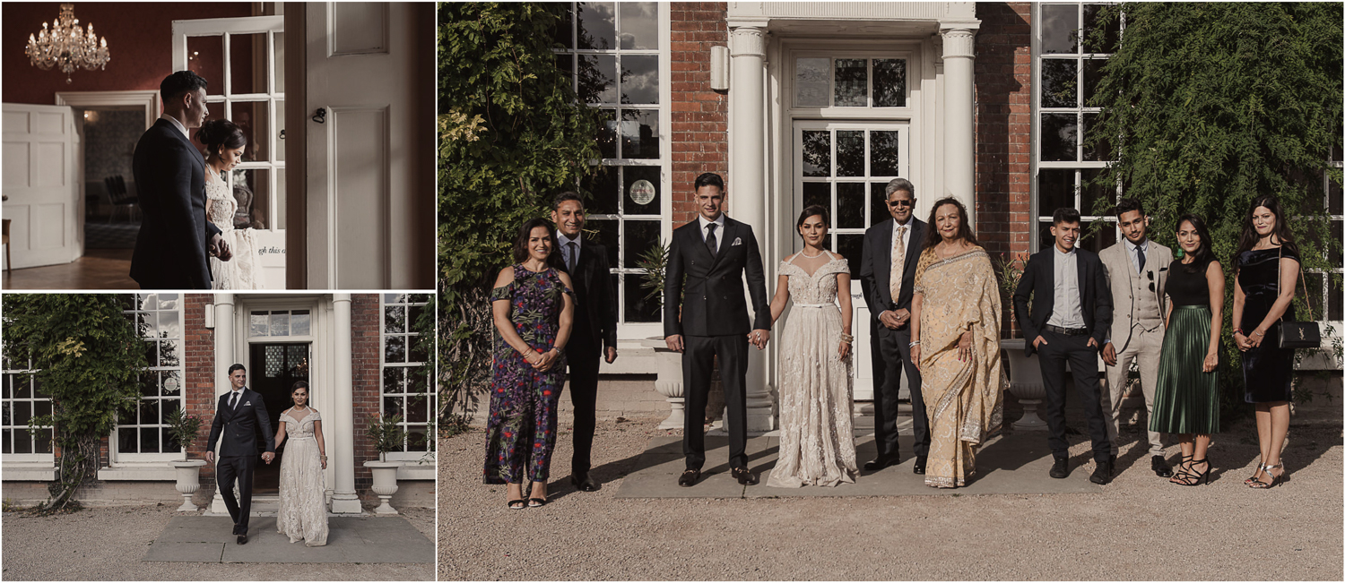 Langtons House wedding guest group picture