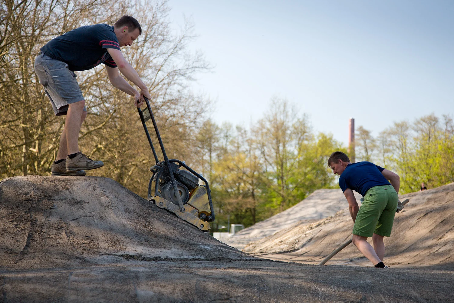 Bahnpflege / Arbeitseinsatz