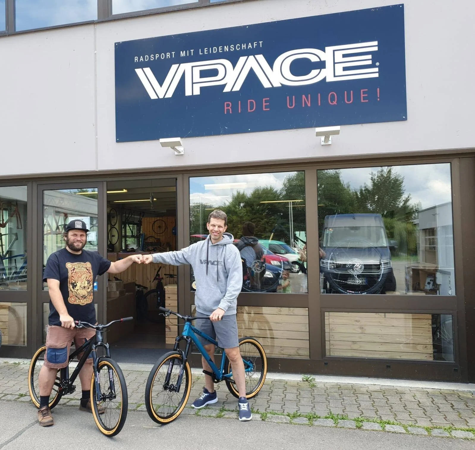 VPACE unterstützt das DAV Dirt Training im Bikepark Lindau