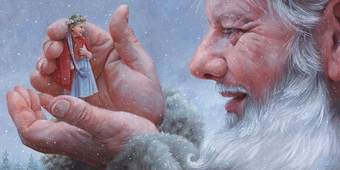 Winter, 12.5" x 24", o ils on panel