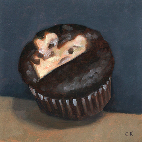 Black Bottom Cupcake