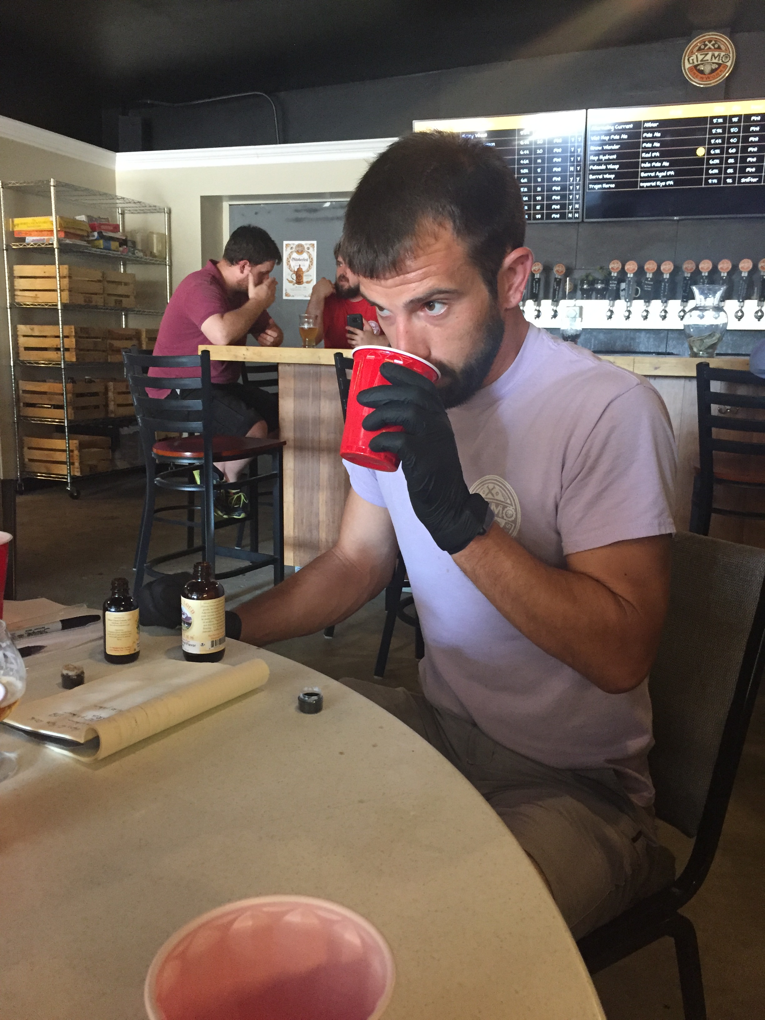 The Brew Master is impressed....