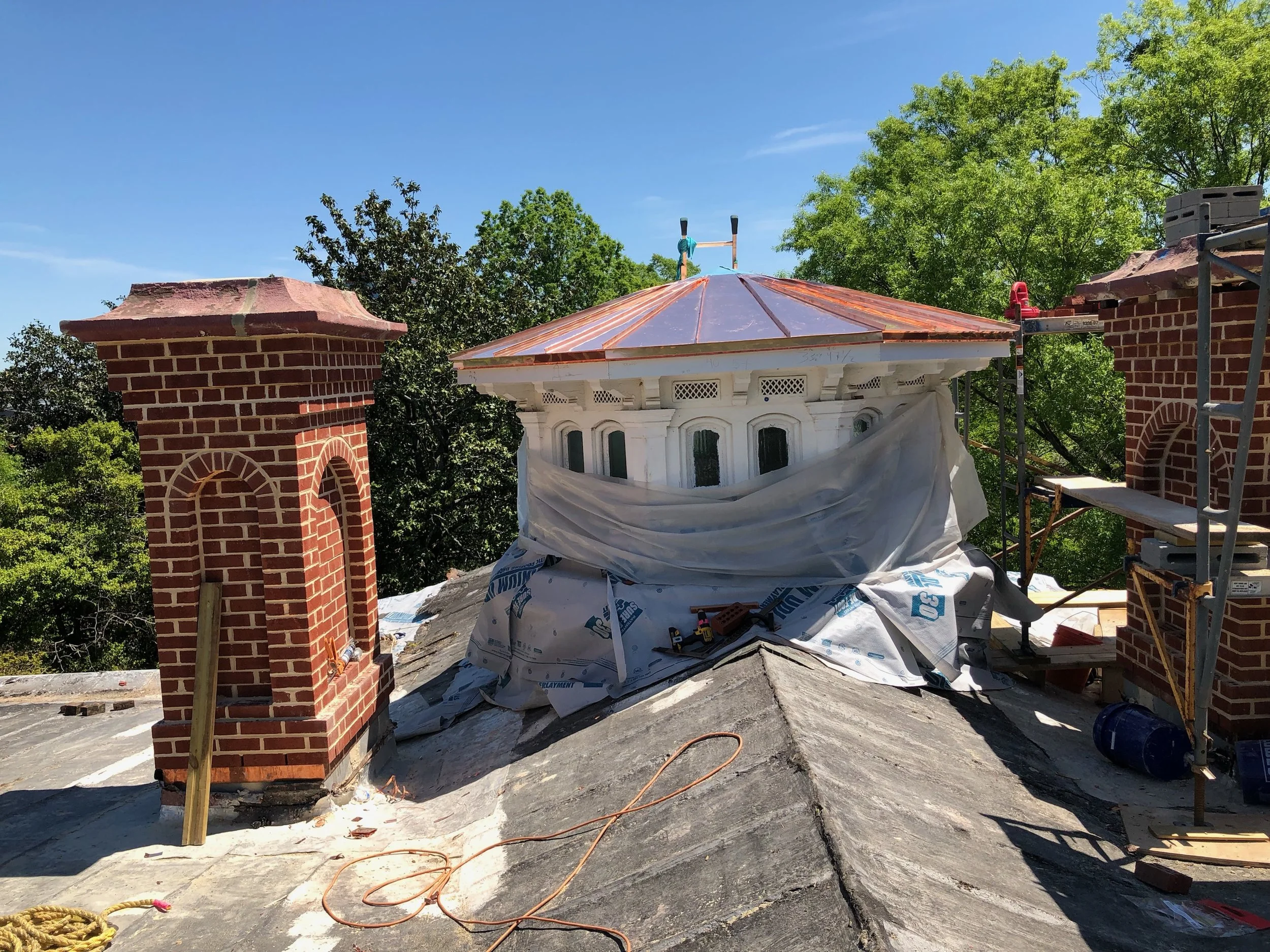 Roof Replacement at Montfort Hall — Maurer Architecture