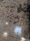 The original concrete ground–now polished and sealed