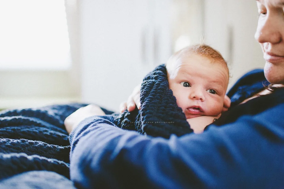 welcoming baby conor // baltimore and dc lifestyle newborn photographer