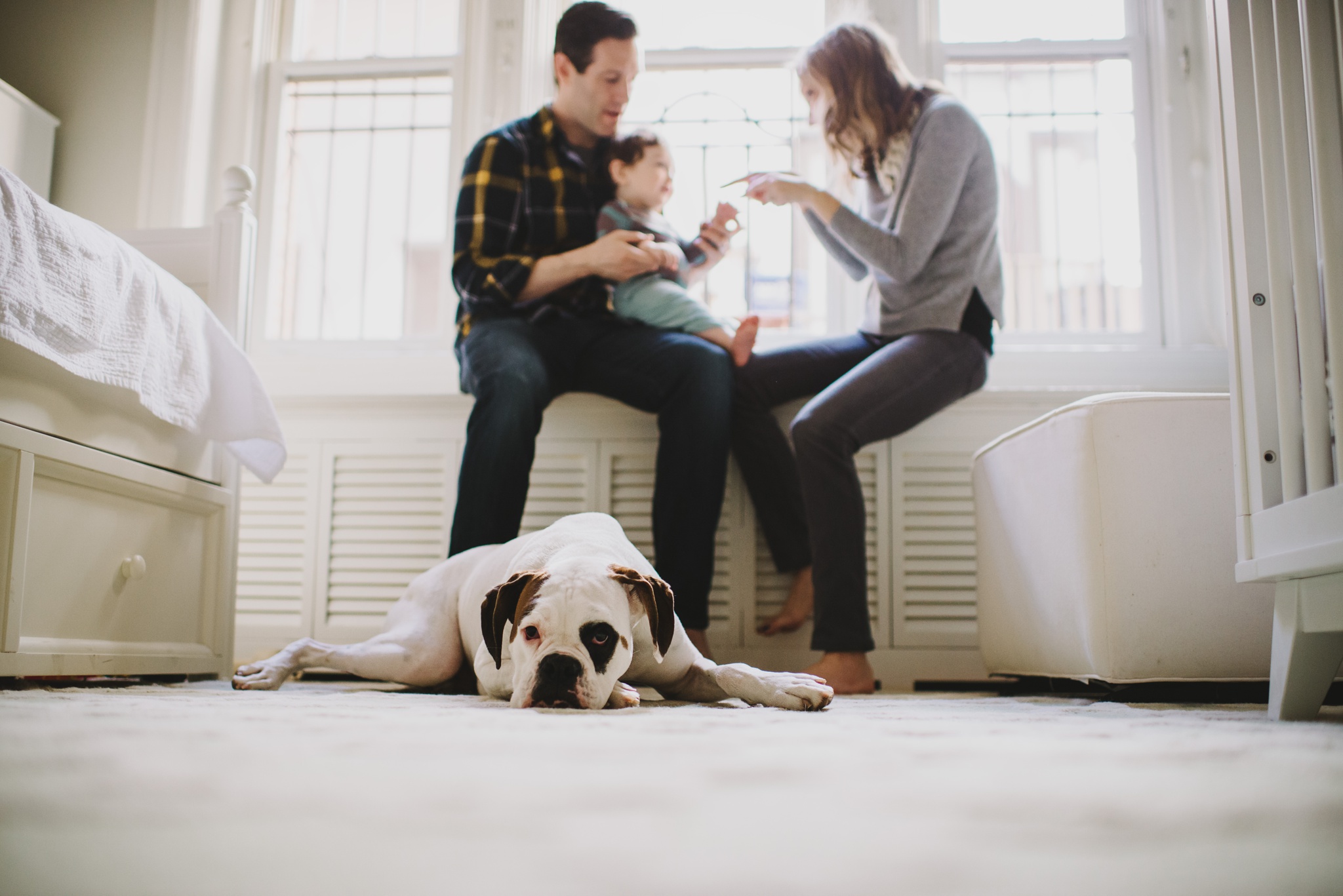 family of 3 // DC Family Photographer Yasmina Cowan