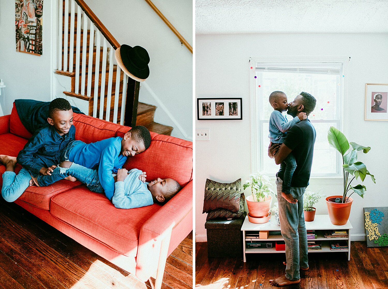 In-Home Family Session // Yasmina Cowan Photography