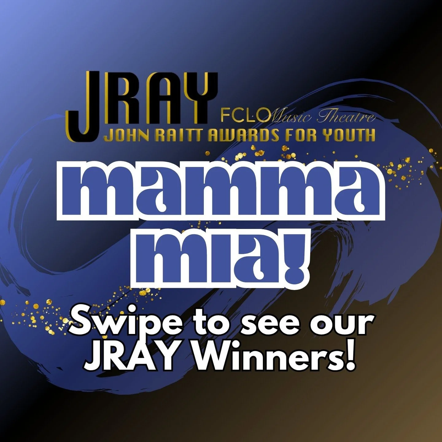 We are so proud of our JRAY Winners!! 
Cynthia Montiel-Cruz and Nathan Rodriguez were awarded Best Lighting Design!
Noelle Lidyoff was awarded the Scott Erickson Music Production Shadow Experience Scholarship!