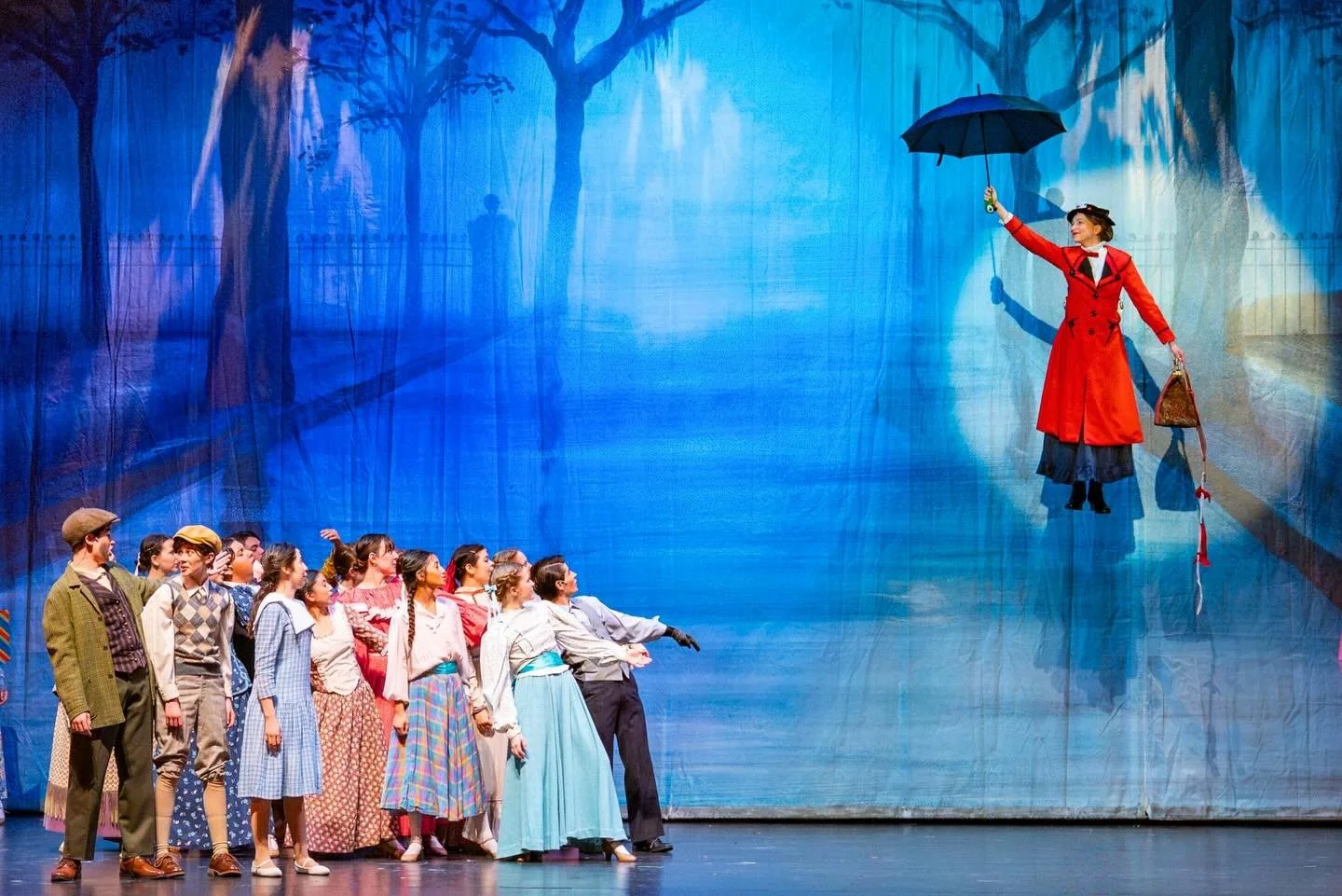 Fly your way over to the Fullerton Auditorium to see our magical production of Mary Poppins! ✨ Only three performances left!

🎟️ Link in bio!
📸: @sedwardsphoto