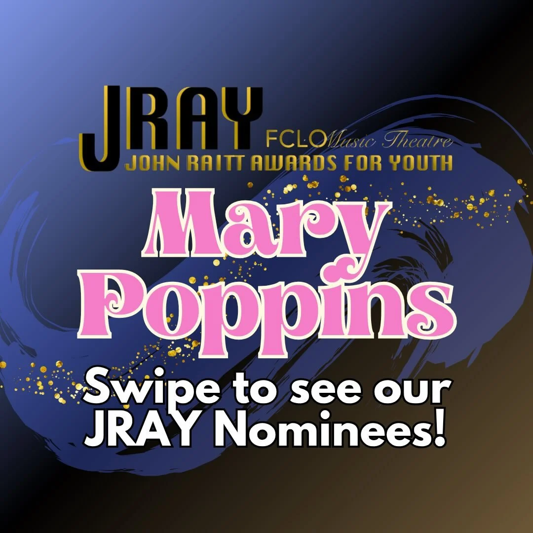 Congratulations to our 2026 JRAY nominees for Mary Poppins!!