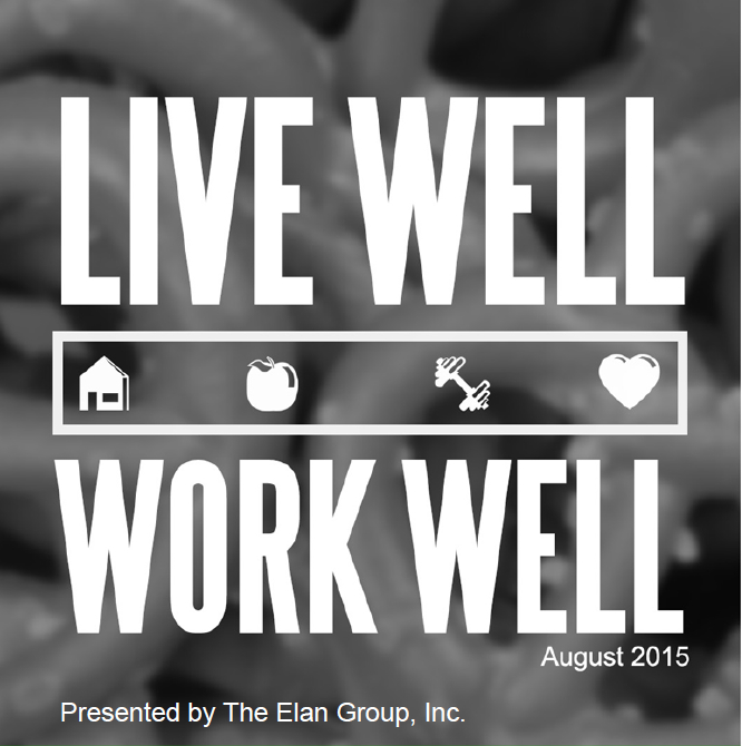 Live Well, Work Well Newsletter - August 2015