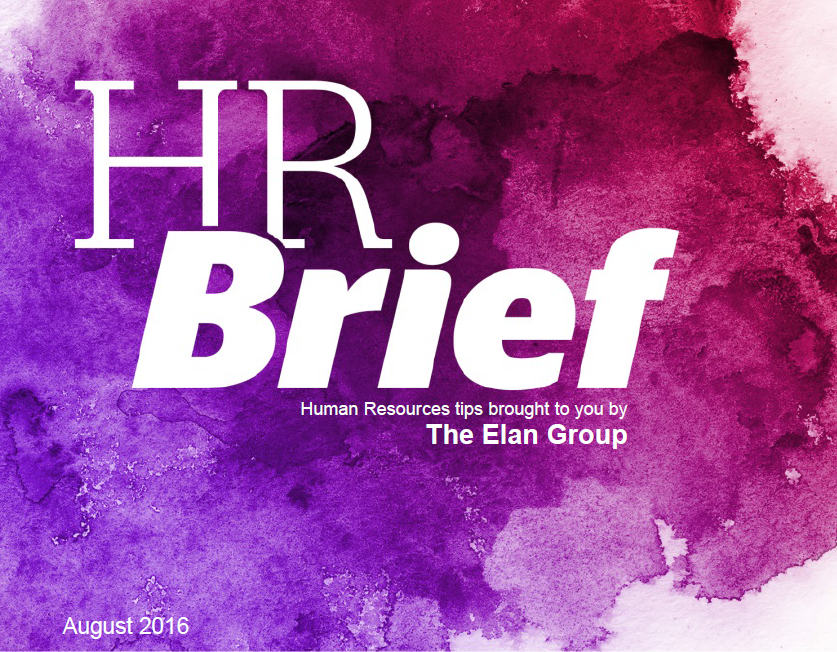 HR Brief - August 2016