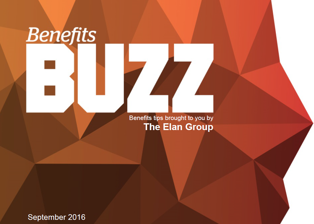 Benefits Buzz - September 2016