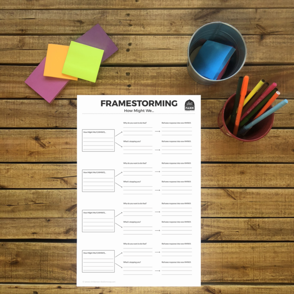 Free Download: Framestorming Worksheet