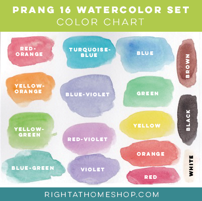 16 Color Chart