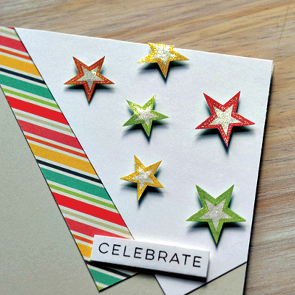 Celebrate Card by Joan // May Stamped & Sealed Craft Box