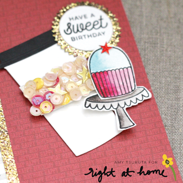 Have a Sweet Birthday Card by Amy T. // May Stamped & Sealed Craft Box