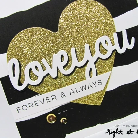 Valentine's Day Happy Mail Swap Love You Card by Holly