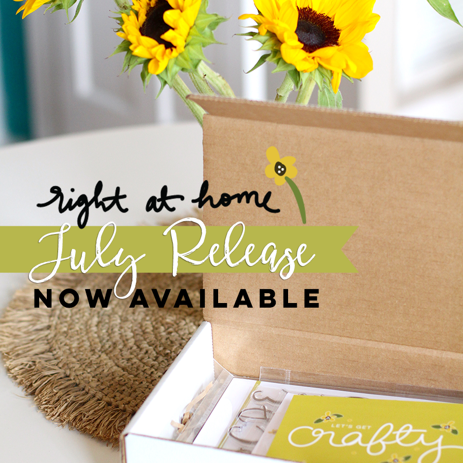 Right at Home Stamps New Release // July 2017