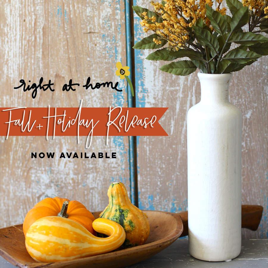 Right at Home Stamps New Release // October 2017
