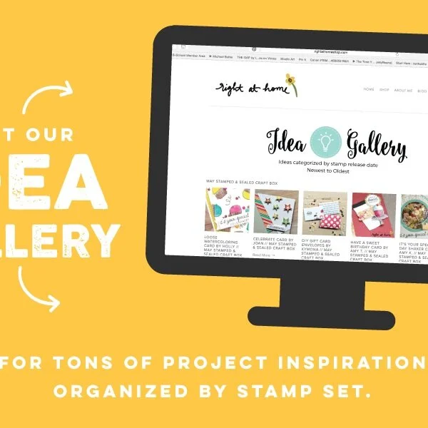 Right at Home Stamps Idea Gallery // Cards, DIY's, &amp; More