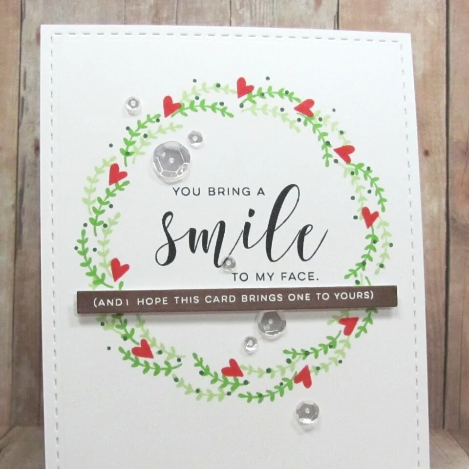 You Bring a Smile to my Face by Holly // Right at Home Design Team