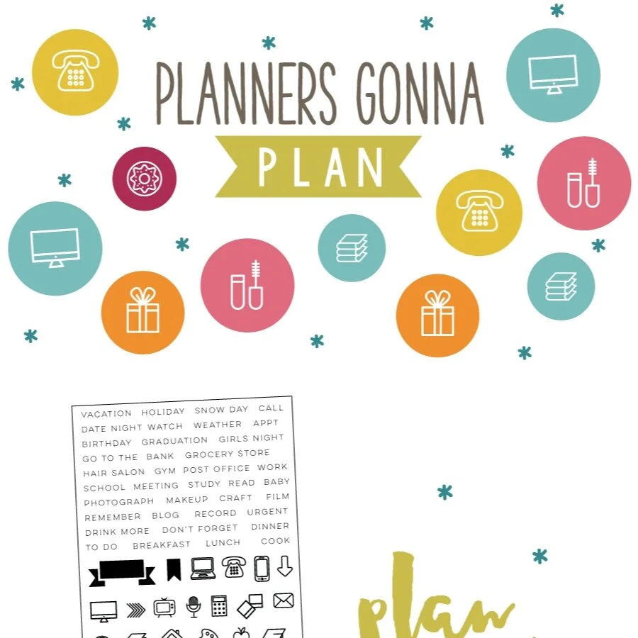 Right at Home Planner Stamp Release // Plan on It