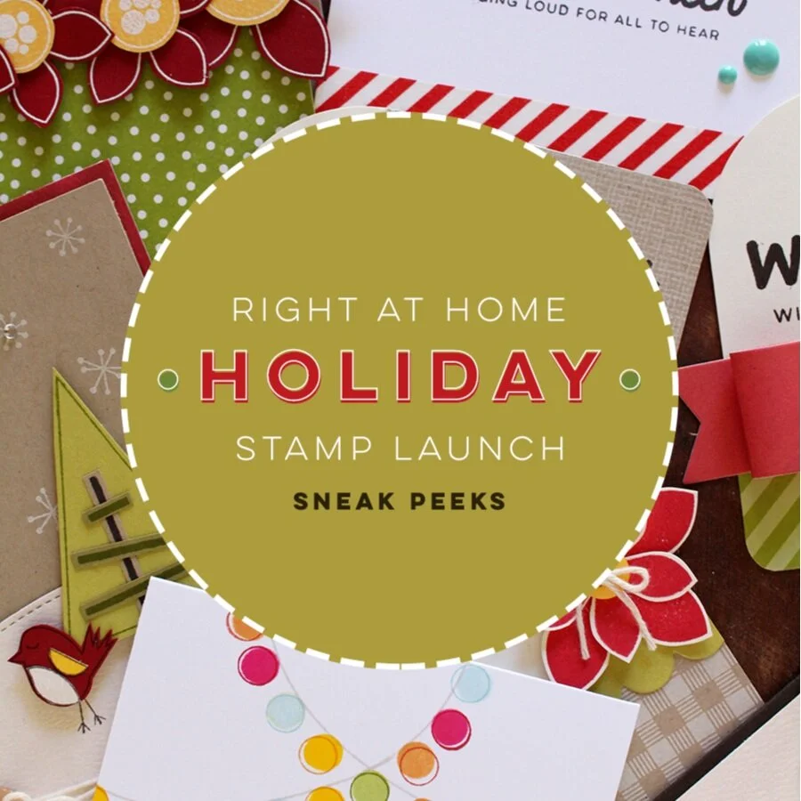 Right at Home Stamps Holiday Release Sneak Peeks