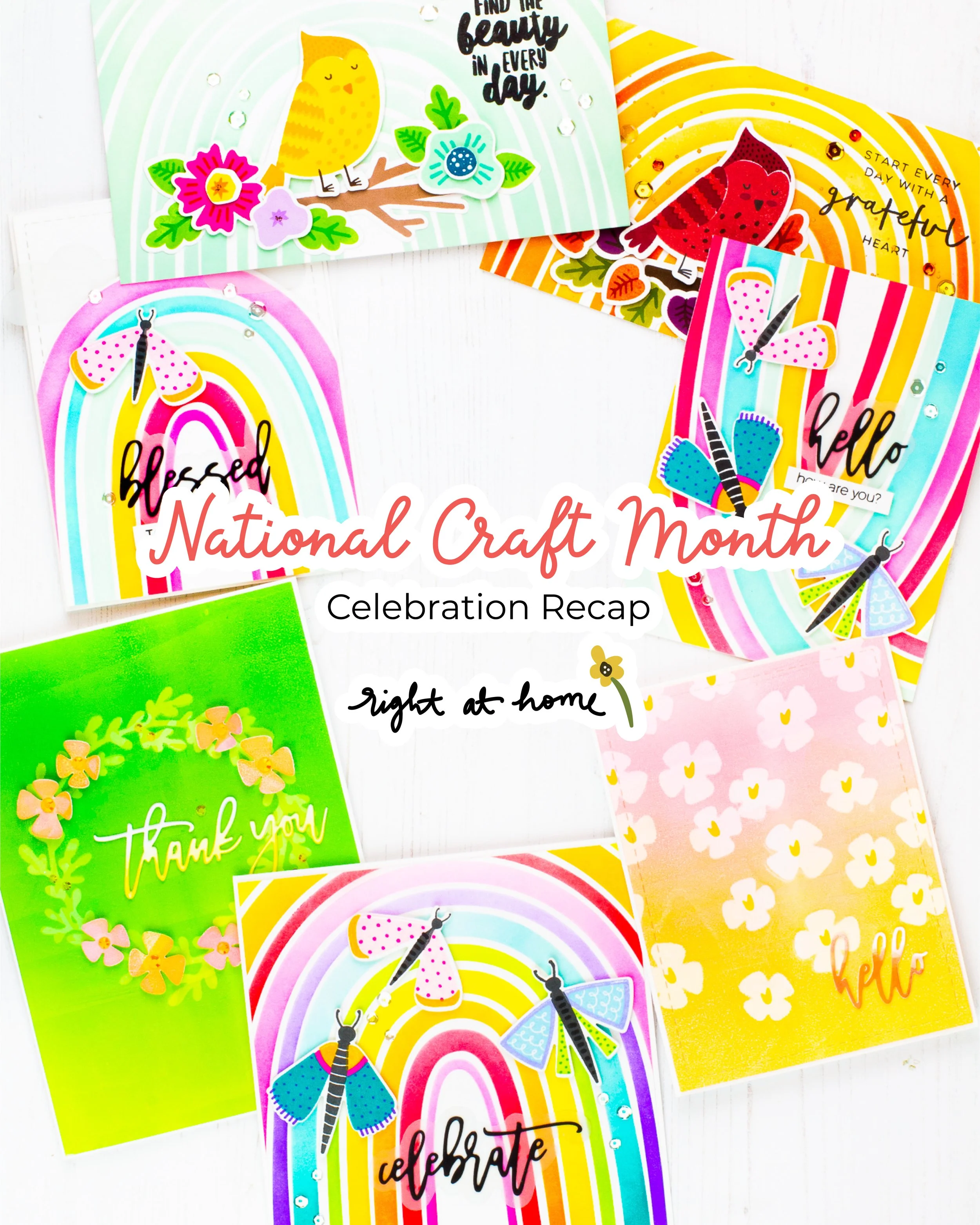 National Craft Month Celebration RECAP + Giveaway Winner!