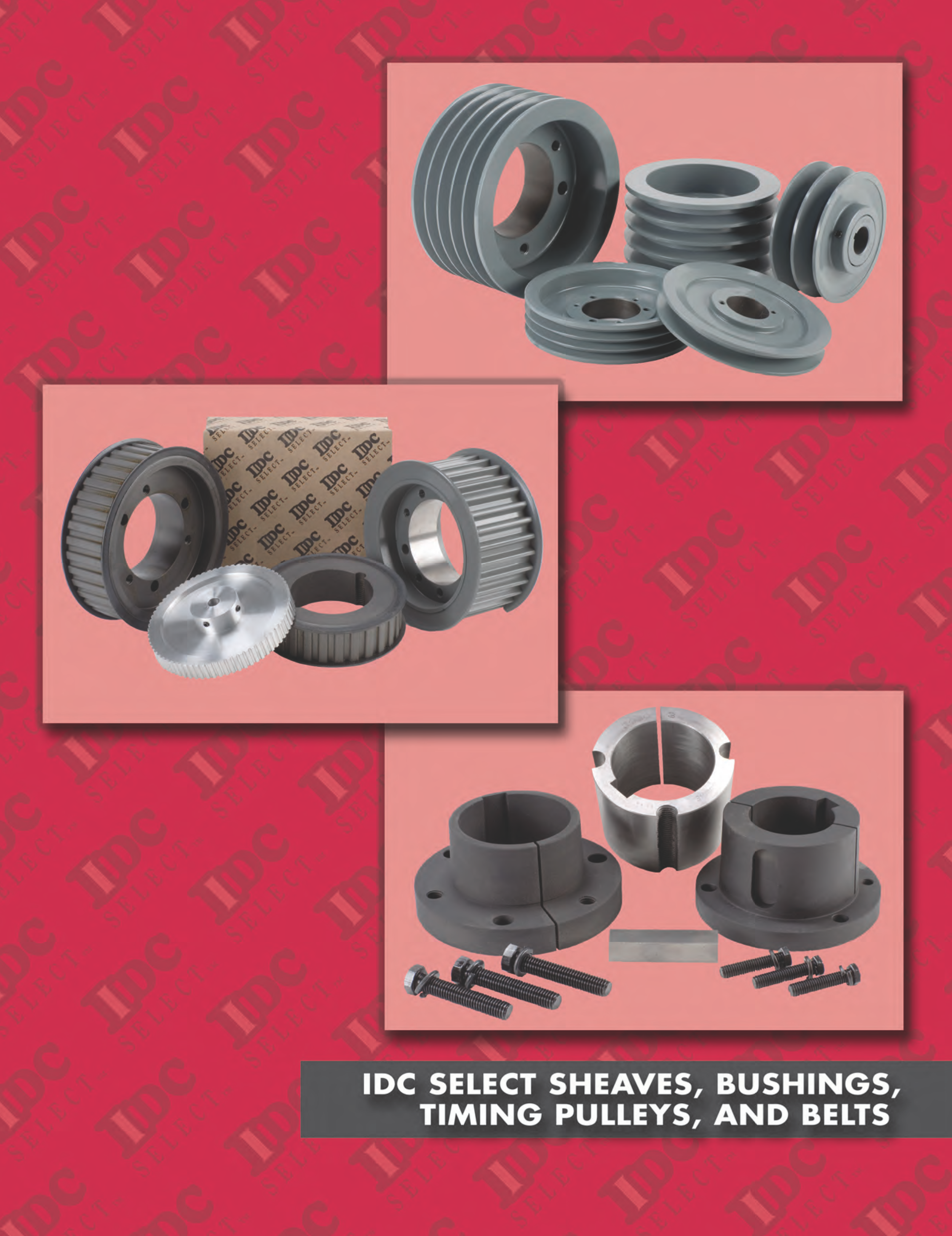 IDC Select Sheave, Bushings, Pulleys, and Belts