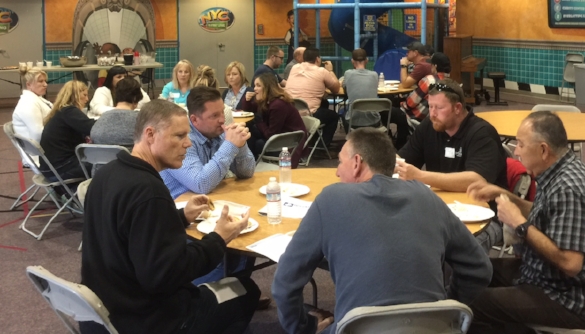 Lunch with the Staff Team at Northside Christian Church in Fresno.