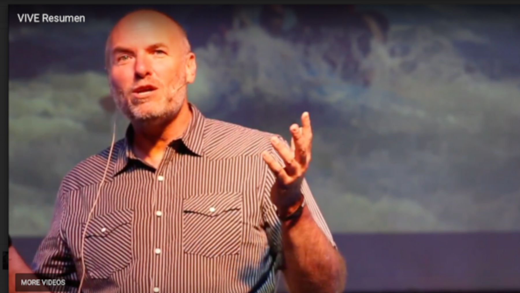 Speaking at the Vive Conference in Lautaro Chile