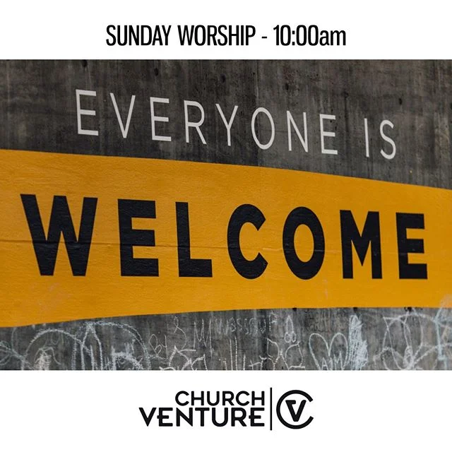 YES EVERYONE is Welcome! ⁠
Start the week with us, tomorrow 10am. Treats, genuine people and a fresh start to your week.⁠
⁠
#followchurchventure #cvlove #church #sundayservice #sundayworship #sundayfunday #sunday #God #Faith #Worship #everyonewelcome
