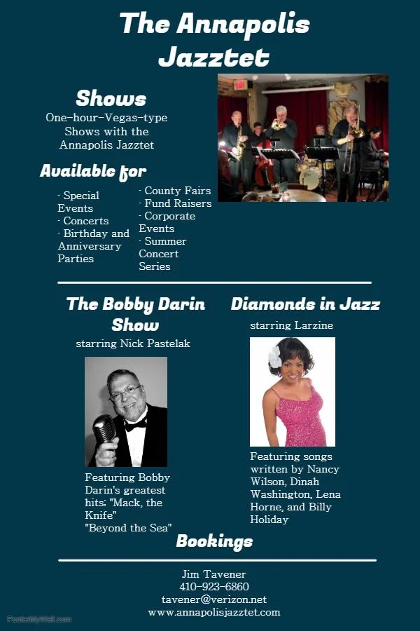 Annapolis Jazztet Shows