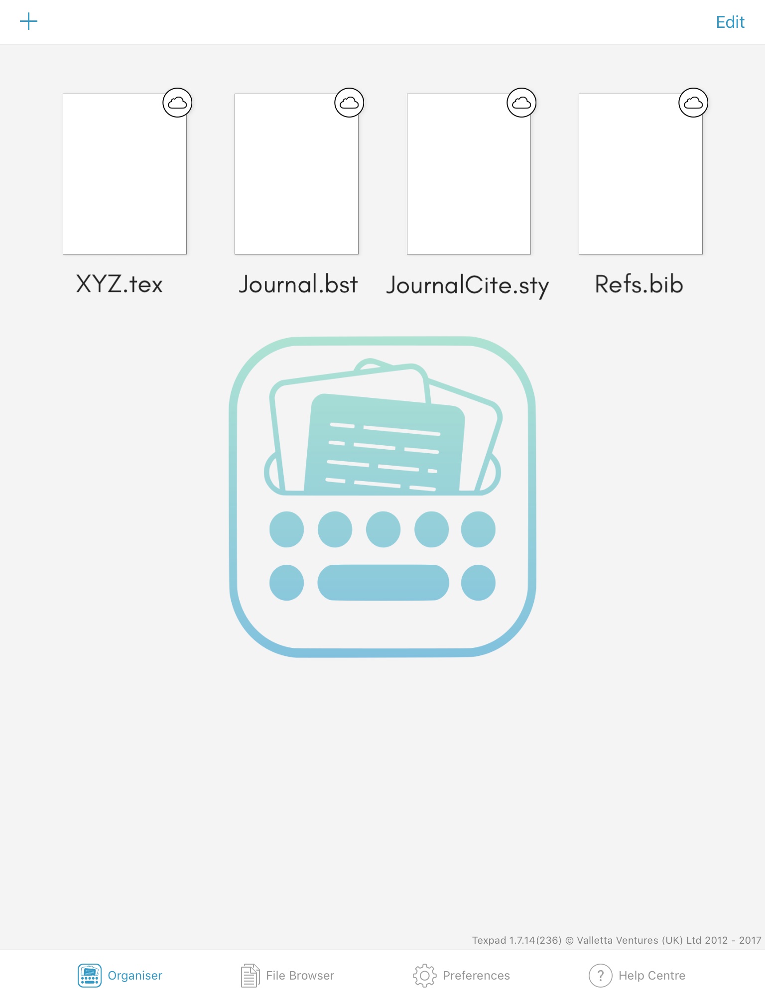 File Access for Typesetting