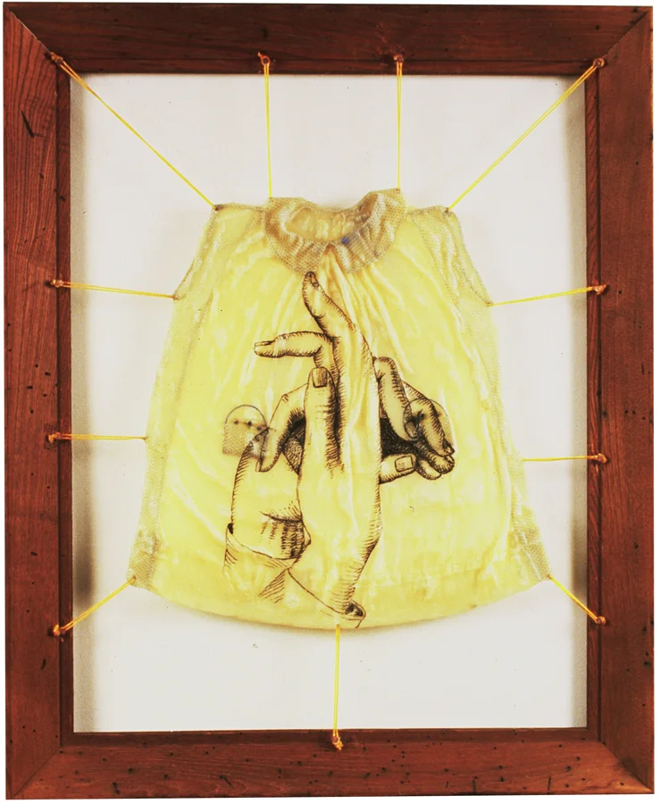 Bunny ©1996 Mixed Media 32" x 24"