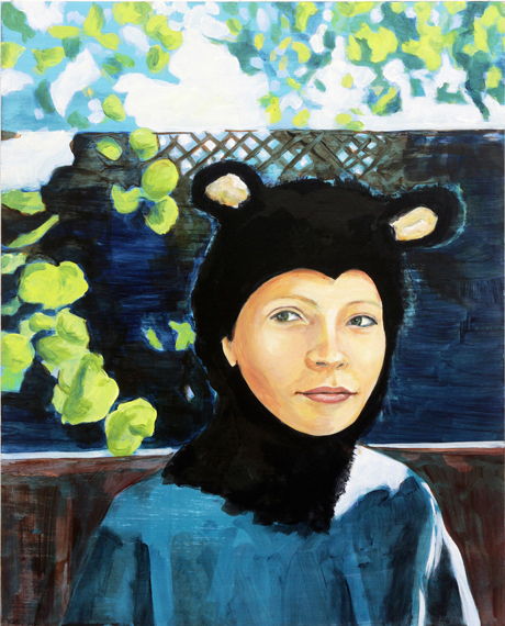 Everybody’s Got Something to Hide ©2013 Acrylic on Wood Panel 28” x 22”