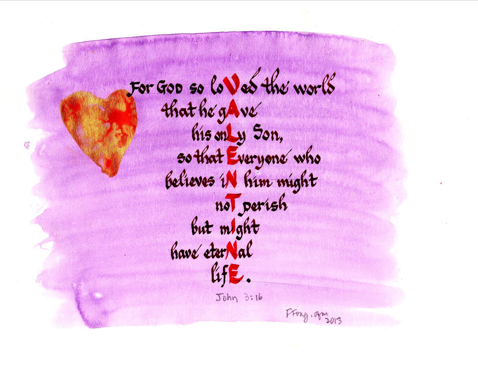 The art work of Father Franklin Fong, Ofm