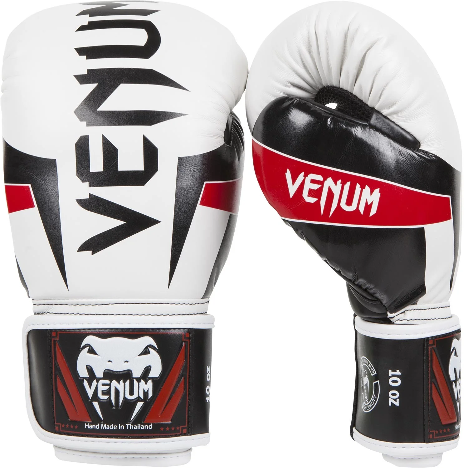 Elite Boxing Gloves Black:White:Red.jpg