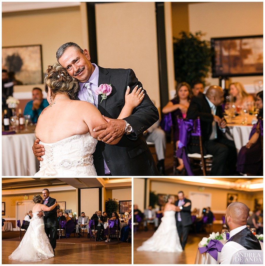 Father Daughter dances was very special and emotional. 