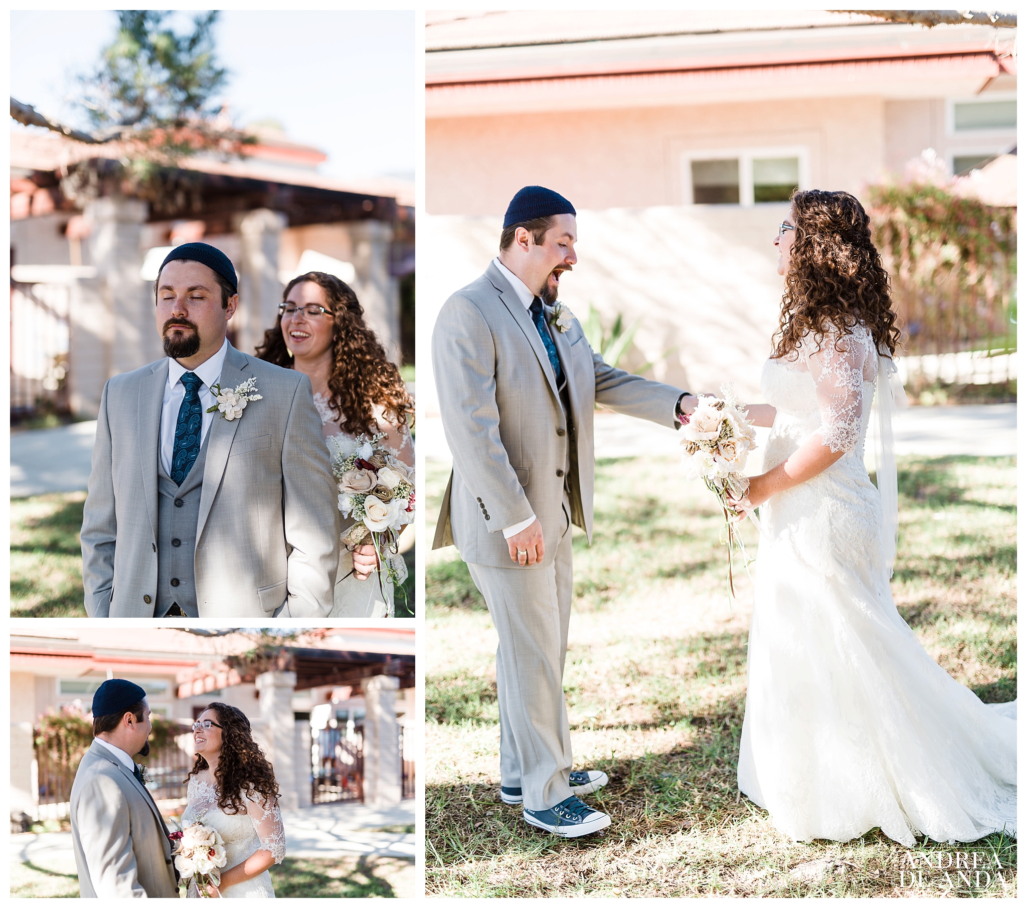 First looks are without a doubt my favorite part of the wedding day, look at the grooms expression ! Priceless!!! 