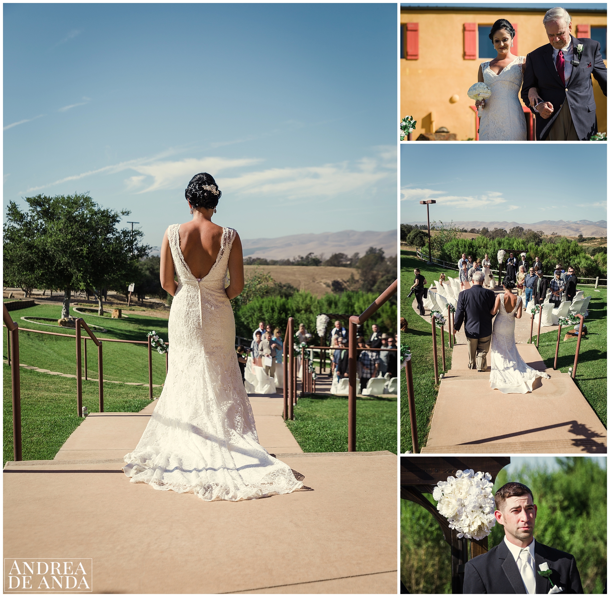 Walking down the aisle