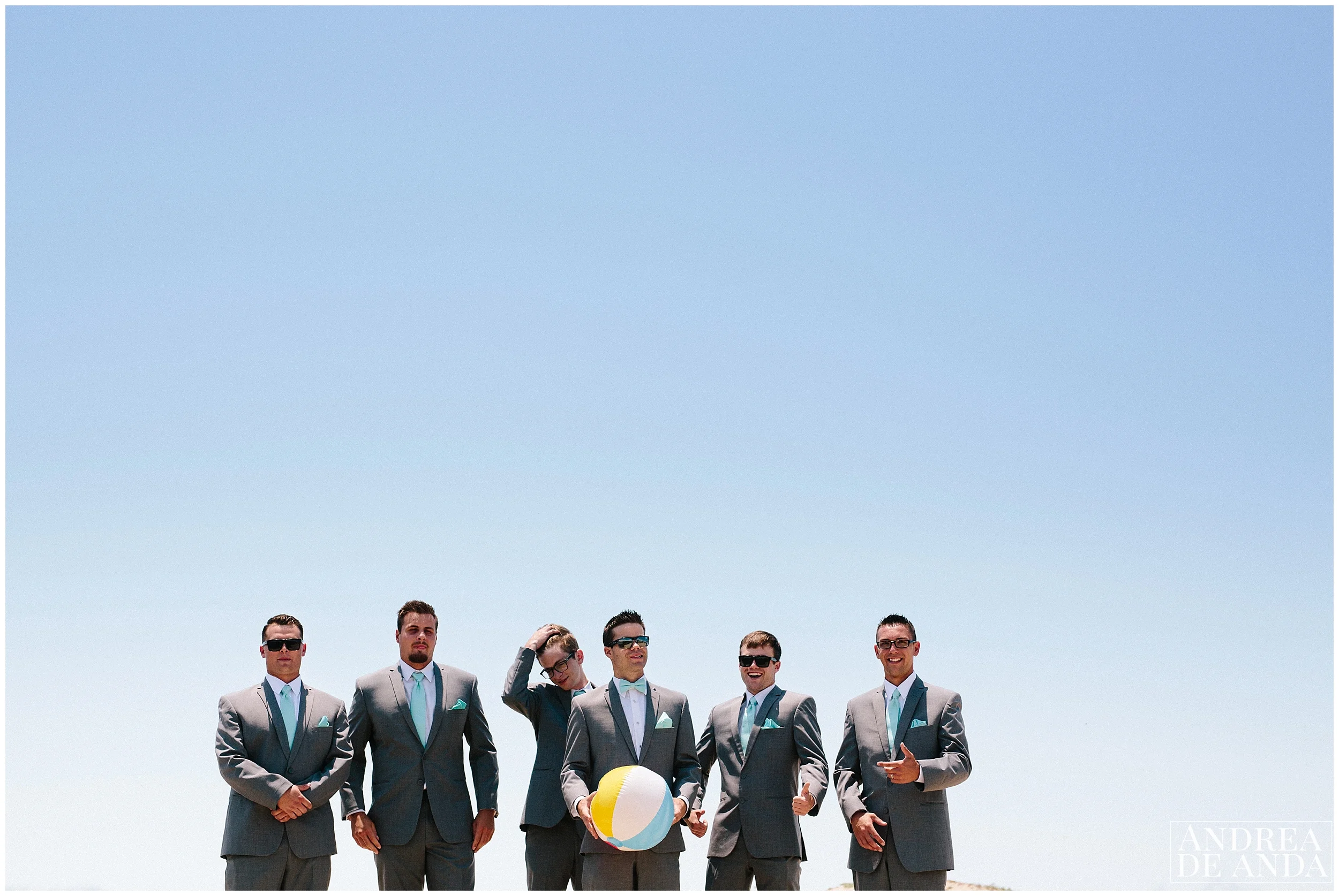Groom & Groomsmen session at Pismo Beach