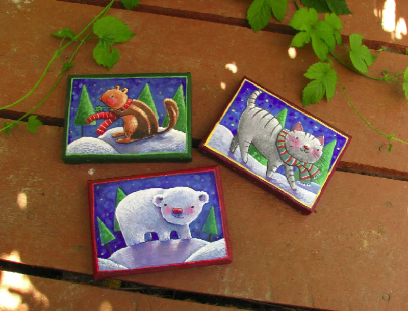 Christmas Critters Cards