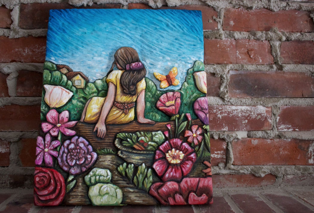 Taking a Breath - SOLD