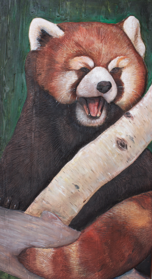 Pip-Red Panda - Sold in Charity auction for Zebra Child Protection Agency and Valley Zoo Development Society