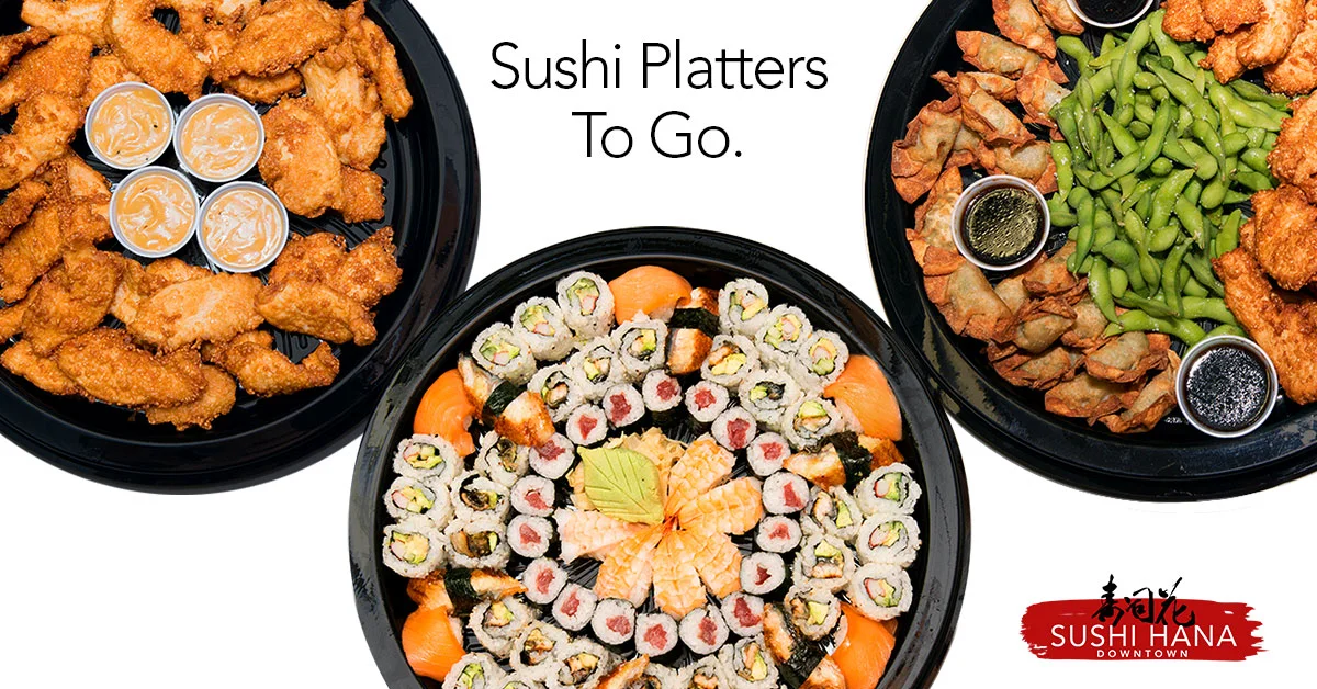 Super Sushi Platters for your Super Bowl Party