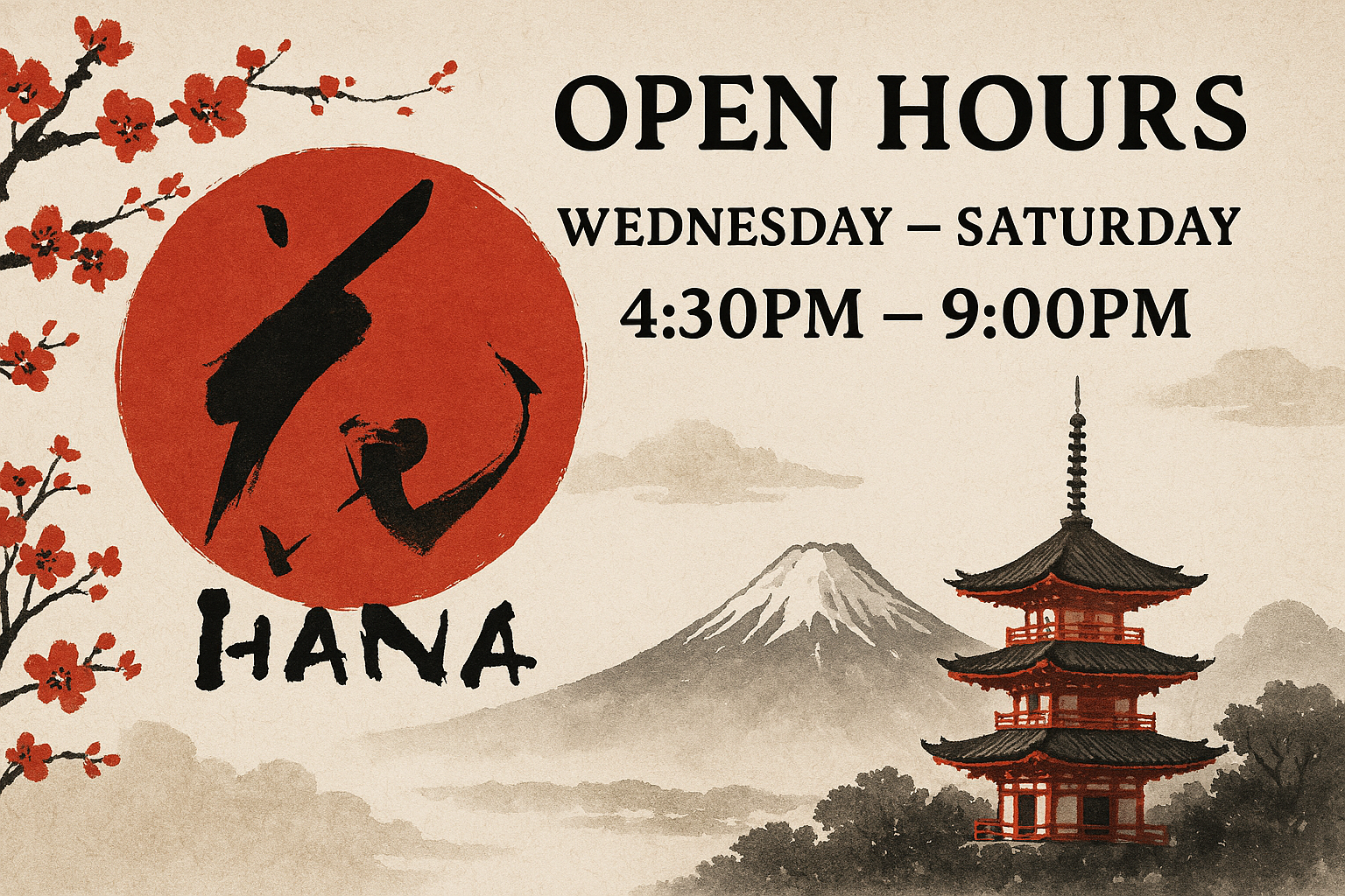 New Hours